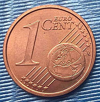 Монета Ватикана 1 євроцент 2012 р.