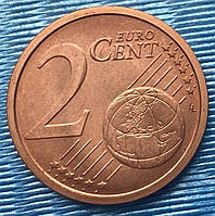 Монета Ватикана 2 євроценти 2012 р.