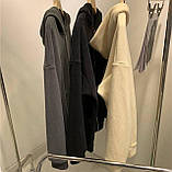 Флісова толстовка на блискавці з капюшоном і кишенями 42-46 48-54, фото 5