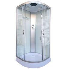 Гідромасажний бокс 61 BF RC White Puzzle 90х90х210 низький піддон