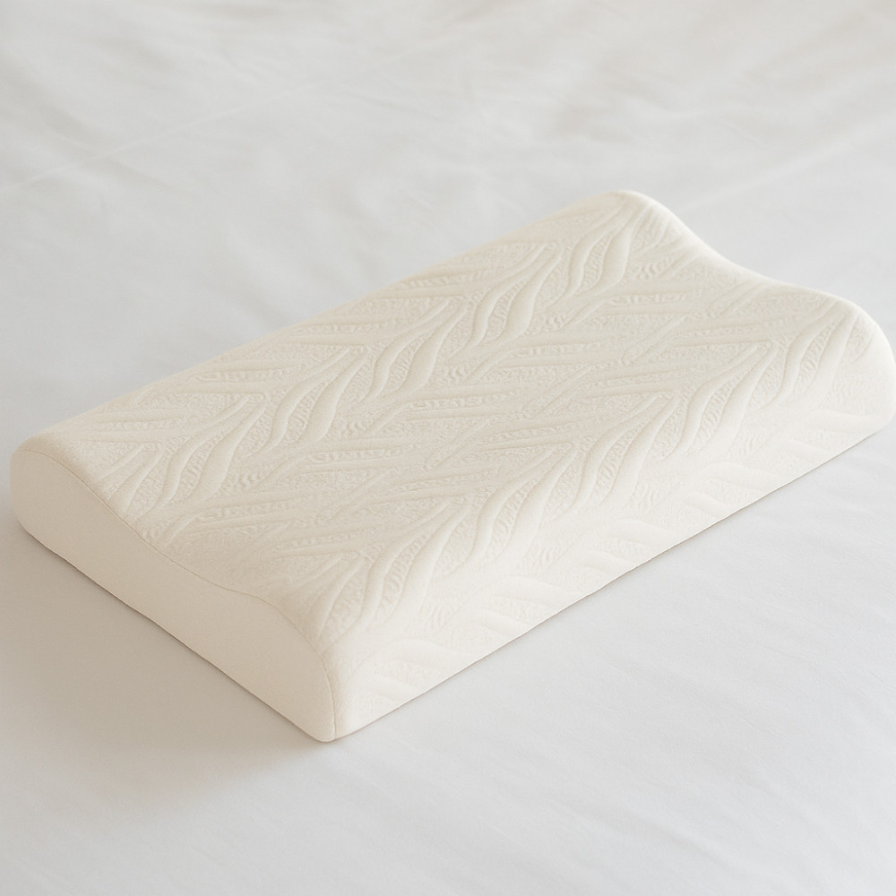 Анатомічна подушка для сну 50х30х9см / Подушка з ефектом памʼяті / Ортопедична подушка для шиї, фото 1