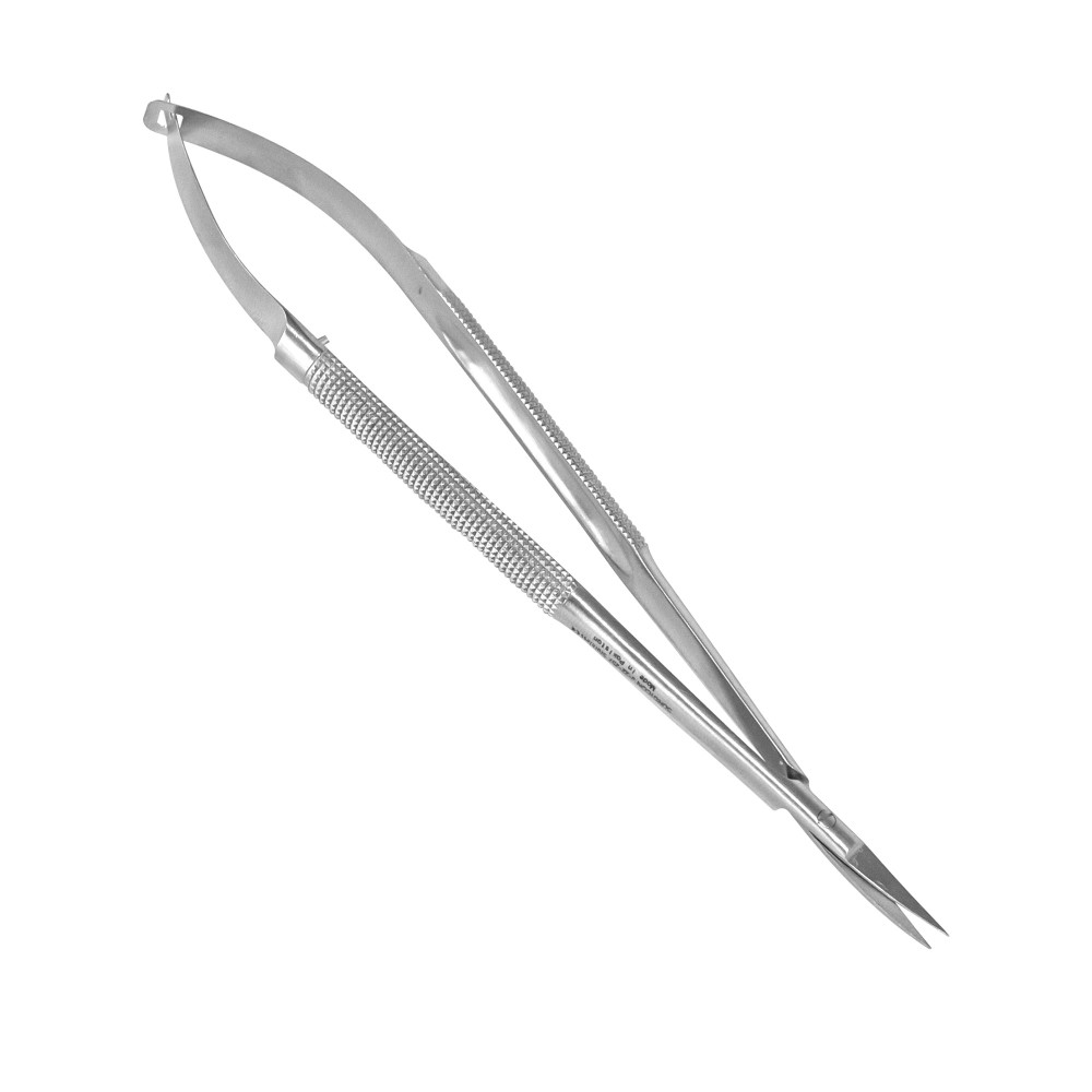 Мікроножиці Gomel, довжина 16 см, вигнуті, J-22-257 Surgicon, фото 1