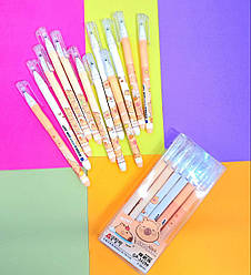 Ручка гелева Пиши-Стирай 0.38 мм з грипом Капібара