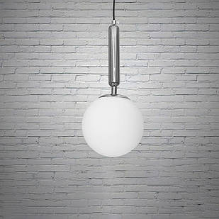 Люстра-підвіс у стилі лофт на 1 лампу Е27 колір каркаса хром D-7469-1HR