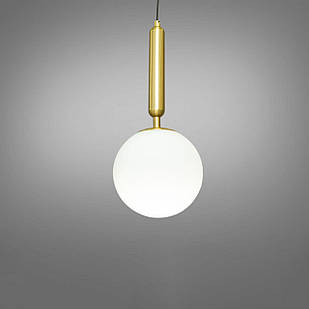 Люстра-підвіс у стилі лофт на 1 лампу Е27 колір каркаса бронзовий D-7469-1GAB