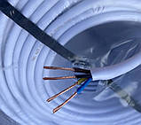 Кабель провід круглий ПВС 4х2.5 мідний силовий Одеса ГОСТ (бухта 100м), фото 2