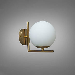 Бра в стилі лофт на 1 лампу E27 колір каркасу бронзовий D-WL7479GAB