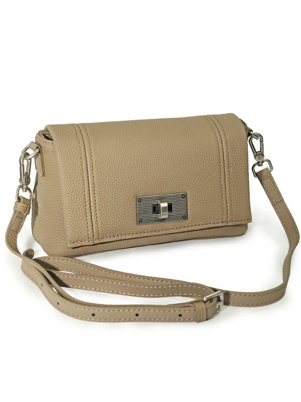 Жіноча шкіряна сумка 99167 Grey.Купити жіночі сумки гуртом і в роздріб із натуральної шкіри в Україні