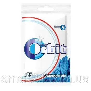Жувальна гумка БЕЗ САХАРА Orbit Солодка м'ята 35 г (25 шт.) Німеччина