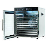 Професійний дегідратор Tekhniko DH-08H-SS (8 сталевих лотків) — сушарка для фруктів, овочів, м'яса, грибів, фото 7