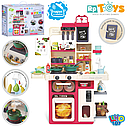 Велика дитяча кухня WD-825B з механічною подачею води, 63 деталі і звуковими ефектами — Магія на кухні, фото 2