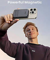 Зовнішній акумулятор UGREEN Magnetic Wireless Power Bank ємністю 10000 мА·год