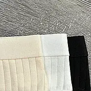 Бавовняні жіночі трусики стрінги (в рубчик) Agremaila L, Бежевий, фото 5