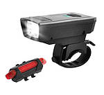 Велофонар YC-1803-XPE + STOP, 5 діодів