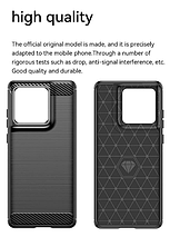 TPU чохол накладка Urban для Motorola Edge 60 / чорний, фото 4