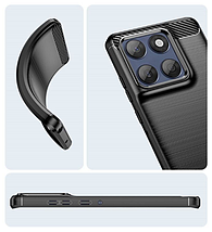 TPU чохол накладка Urban для Motorola Edge 60 / чорний, фото 5