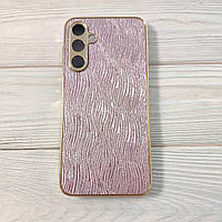 Чохол Luxury Glitter для Samsung Galaxy A55/A556 Pink