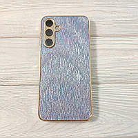 Чохол Luxury Glitter для Samsung Galaxy A55 / A556 Lilac-blue