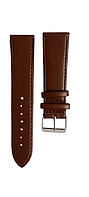 Кожаный ремешок для часов 22 мм L-175 мм гладкий