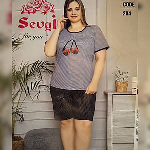 Літній костюмчик із шортами жіночий