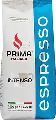 Натуральна кава в зернах Prima Espresso Italiano Intenso 1 кг (50% арабіка, 50% робуста) для кавоварки