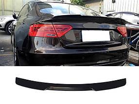 Спойлер Черный глянец V2 на Audi A5 8T 2007-2011 года