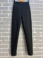 Женские теплые лосины с эффектом утяжки плотный трикотаж XSS ML XL-XXL