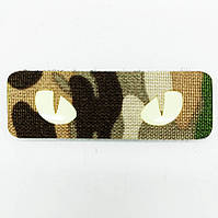 Патч Cat Eyes світні очі, multicam. Cordura PRC