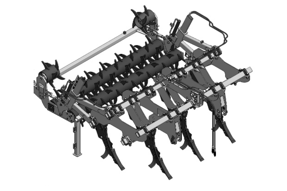 Глибокорозпушувач FIELLDAY 3 м 7 стійок, фото 1