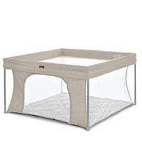 Манеж ME 1196 SWIFT 4 Beige (1шт) прямокут., дитячий, відкидн.бортик, вхід-змійка, бежевий