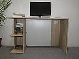 Cтіл комп'ютерний з 2 полицями М-ЗОН Джеко 1200/12 Сонома (MZN-031020), фото 3