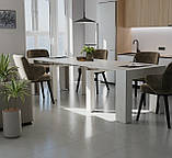 Обідній розсувний стіл Неман ПІТОН Люкс Шовковий камінь, фото 5