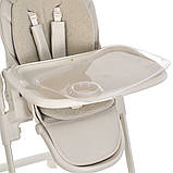 Стільчик для годування  ME 1037 CRYSTAL Bear Beige, фото 3