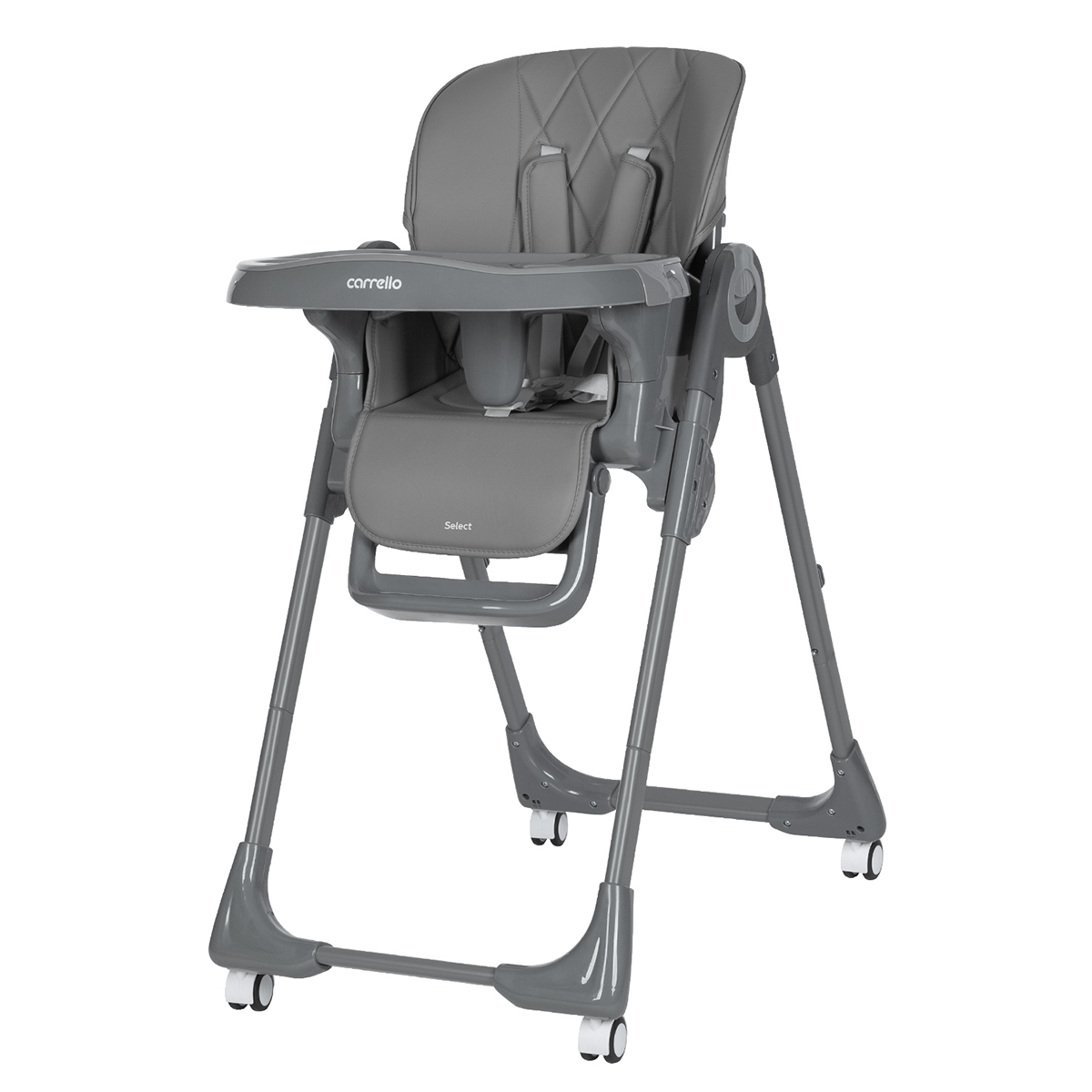 Стільчик для годування Carrello Select CRL-16301  Graphite Grey, фото 1