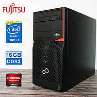 Fujitsu P420 E85+ Intel Core i3-4160 3.6GHz/ 16GB DDR3/ Radeon HD6670 2GB/ 120GB+500GB Системний блок, ПК