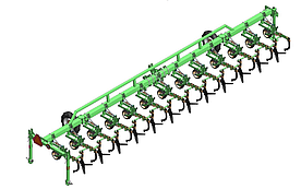 Культиватор міжрядний FIELLDAY 8.4 м одна стійка в ряд