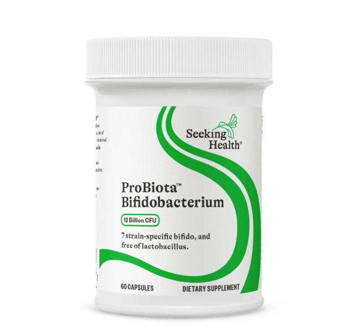 Seeking Health Probiota Bifidobacterium / Комплекс пробіотиків біфідобактерії 60 капсул