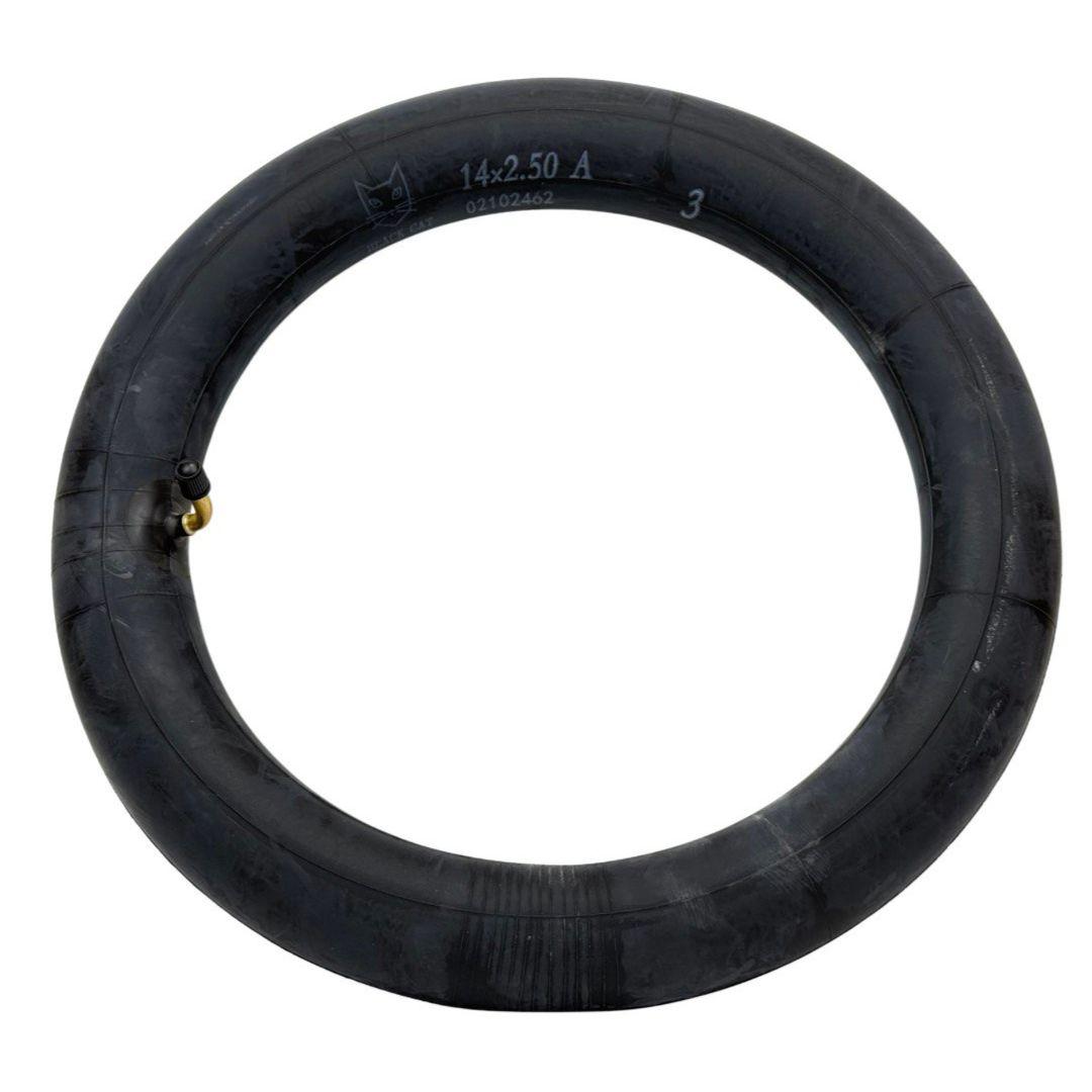 Камера 14"х2.50 с вигнутим штуцером CR202 (Black Cat)