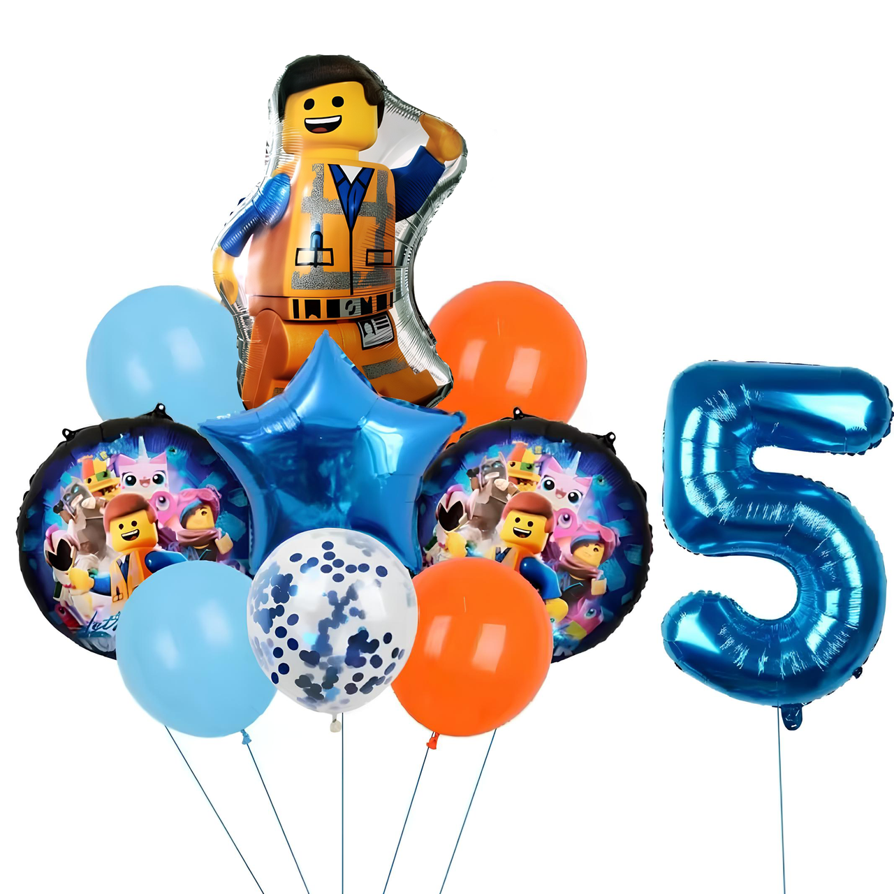 Фонтан із кульок Лего LEGO Команда із цифрою