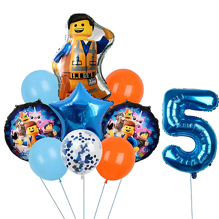 Фонтан із кульок Лего LEGO Команда із цифрою, фото 1