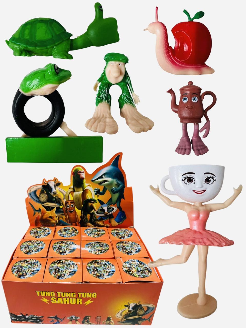 Фігурки Італійські меми italian brainrot, тралалело тралала, тунг тунг сахур,Шімпанзіні Бананіні, фото 1