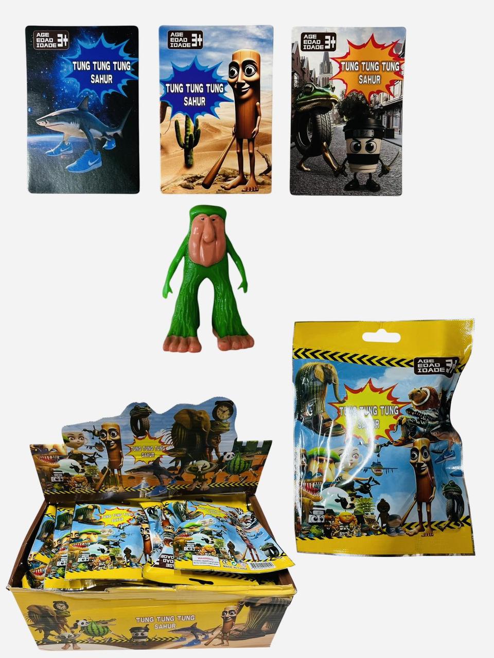 Фігурки Італійські меми  italian brainrot, тралалело тралала, тунг тунг сахур,Шімпанзіні Бананіні, фото 1