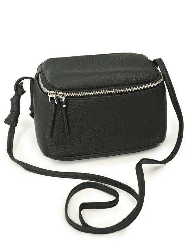 Жіноча шкіряна сумка 99172 Black.Купити жіночі сумки гуртом і в роздріб із натуральної шкіри в Україні