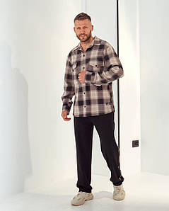 Костюм чоловічий у клітку осінь-весна 096аг р.50-60 New