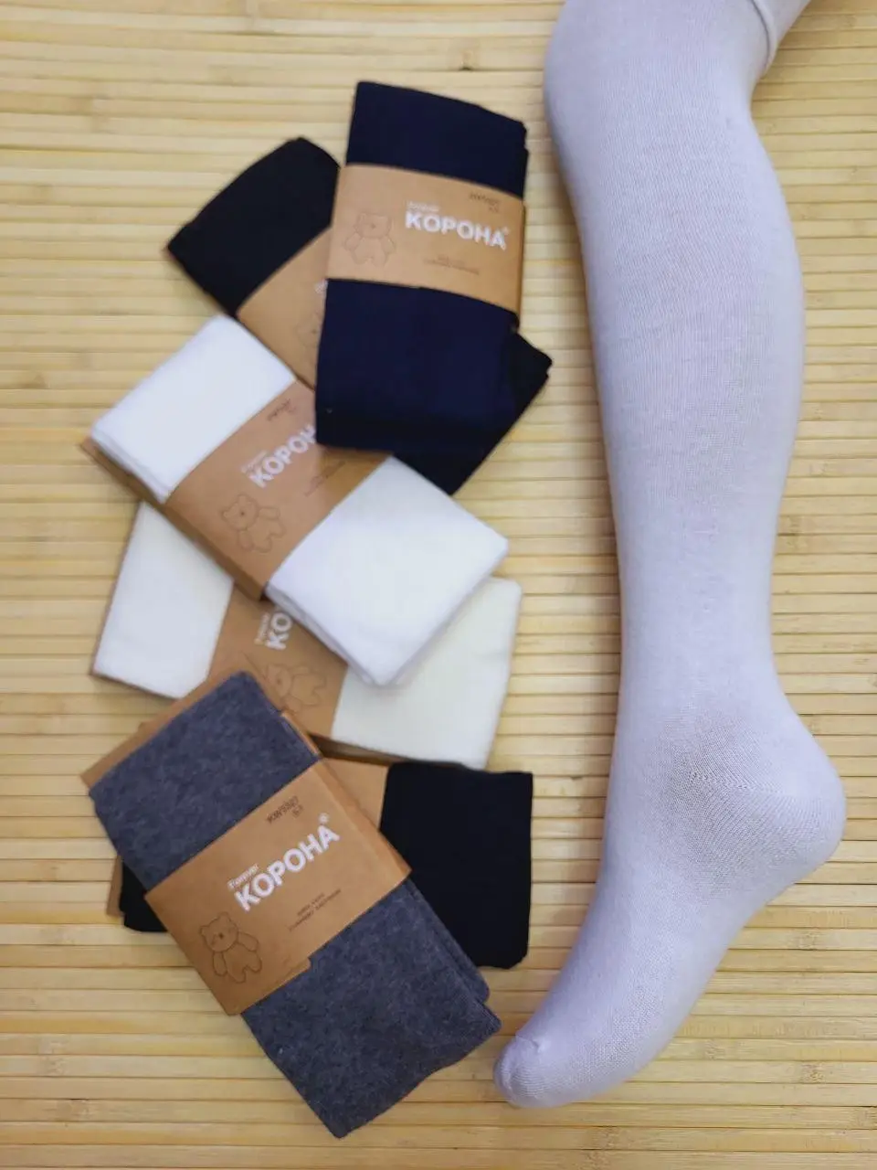 Дитячі колготи для дівчаток, "Корона". 7-9 років. Колготи демісезон, однотонні колготи