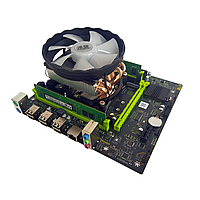 Комплект X99 + Xeon E5-2640v3 + 16 GB RAM + Кулер, LGA 2011v3