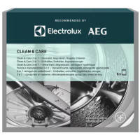 Очищувач для пральних машин Electrolux Clean & Care 3 в 1 6 шт. (M2GCP601)