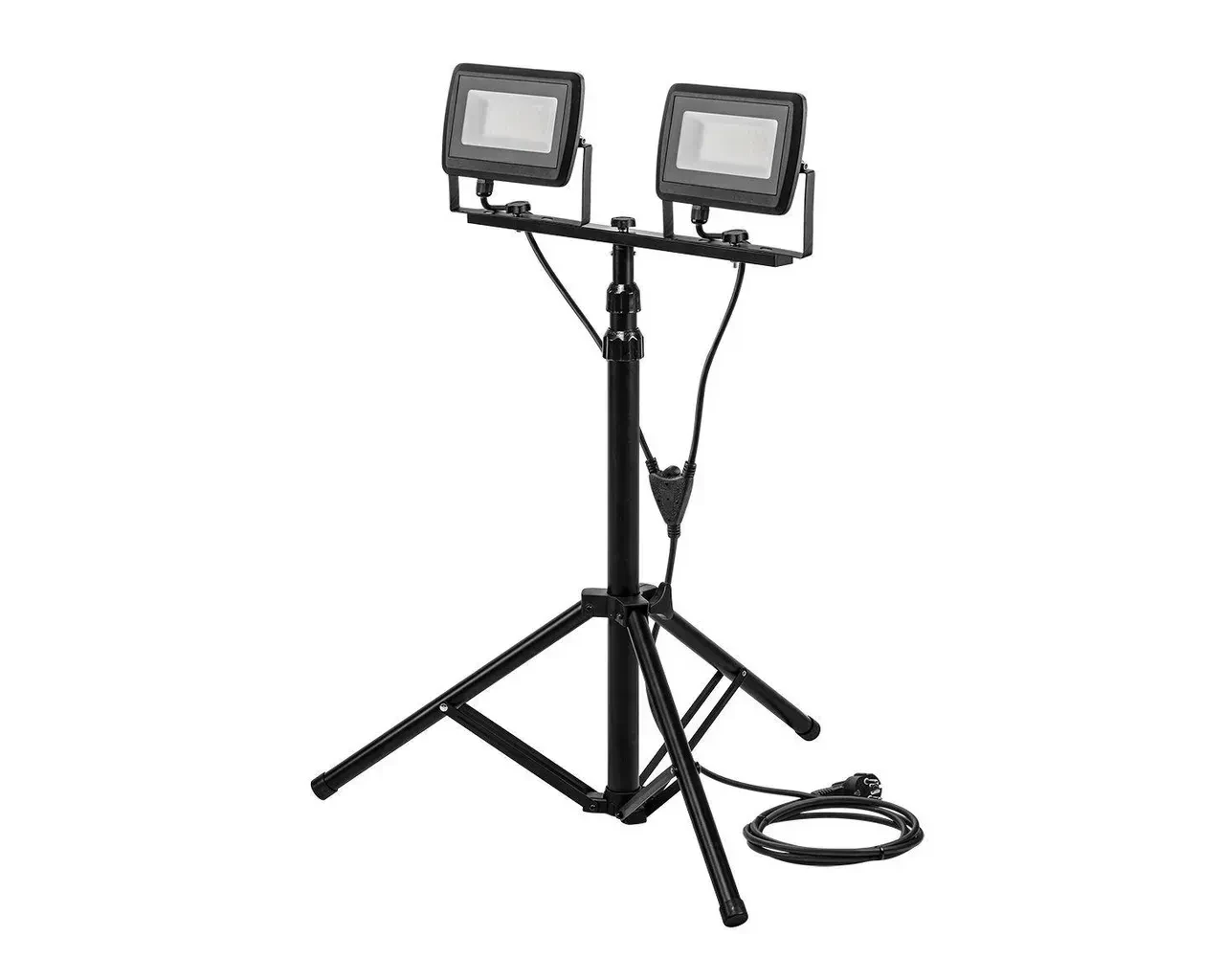 Прожектор подвійний на стійці 9000 лм NEO TOOLS 99-062 50+50 Вт 1.8 м кабель 3 м