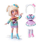 Ігровий набір 4SF Hello Kitty Стильна Цукерочка єдиноріг з аксесуарами і одягом, фото 3