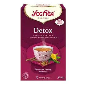 Yogi Tea Detox трав'яний чай "Детокс" у пакетиках 17 шт
